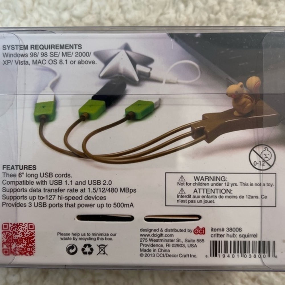 DCI “Critter Hub” 3-port USB - Picture 4 of 5